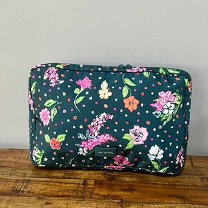 Vera Bradley Floral Hanging Travel Toiletry Bag
